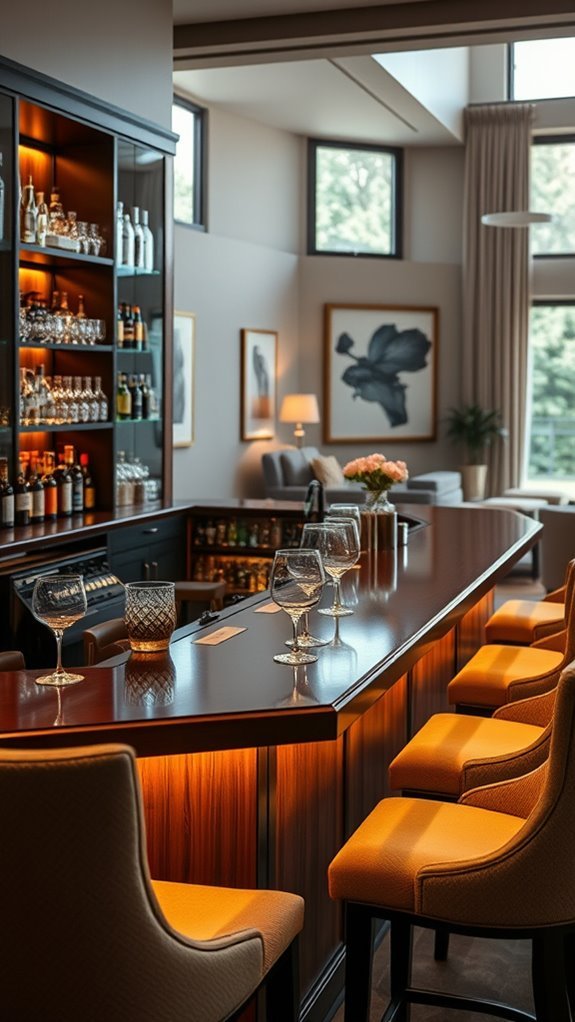 chic home bar essentials