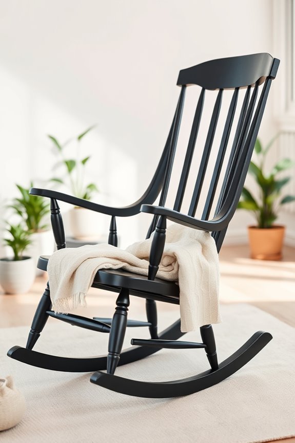 chic rocking chair transformation