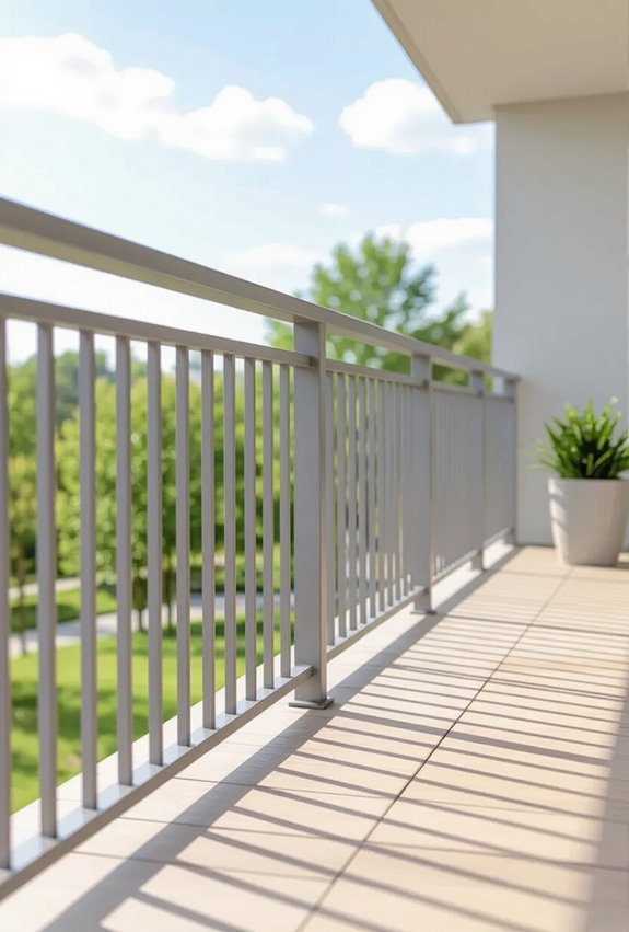 childproof stylish balcony railings