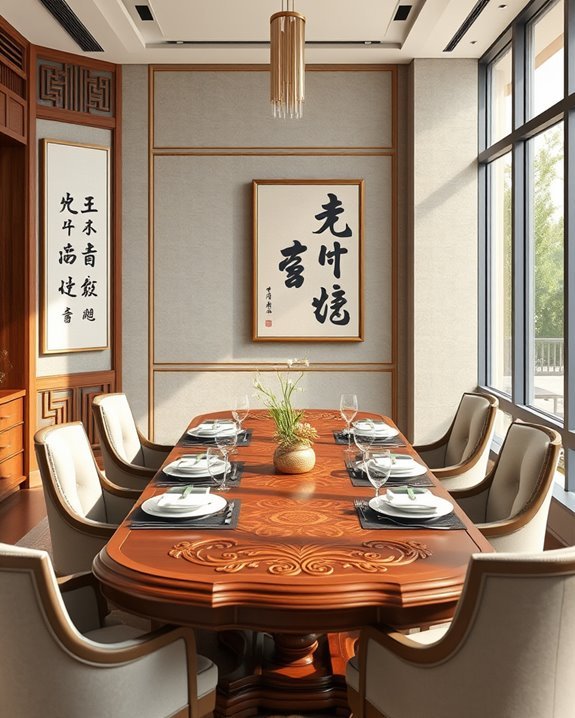 chinese calligraphy wall art