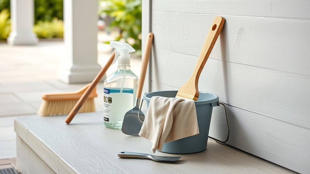 choose appropriate cleaning tools