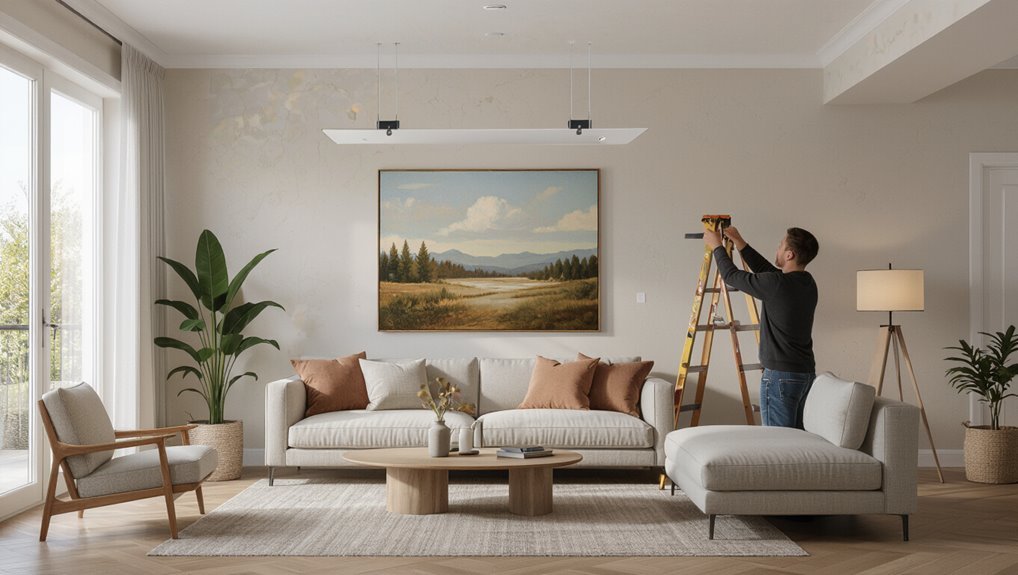 choose appropriate hanging system