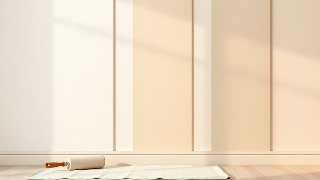 choose appropriate paint finish