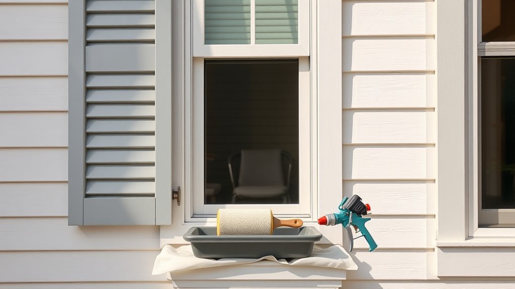 choose appropriate painting method