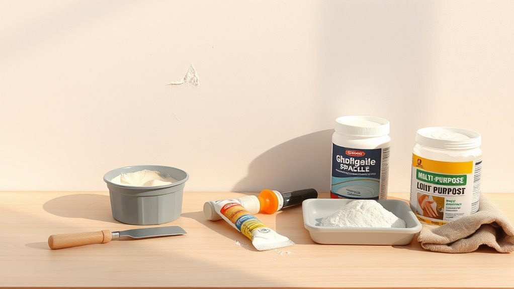 choose appropriate wall filler