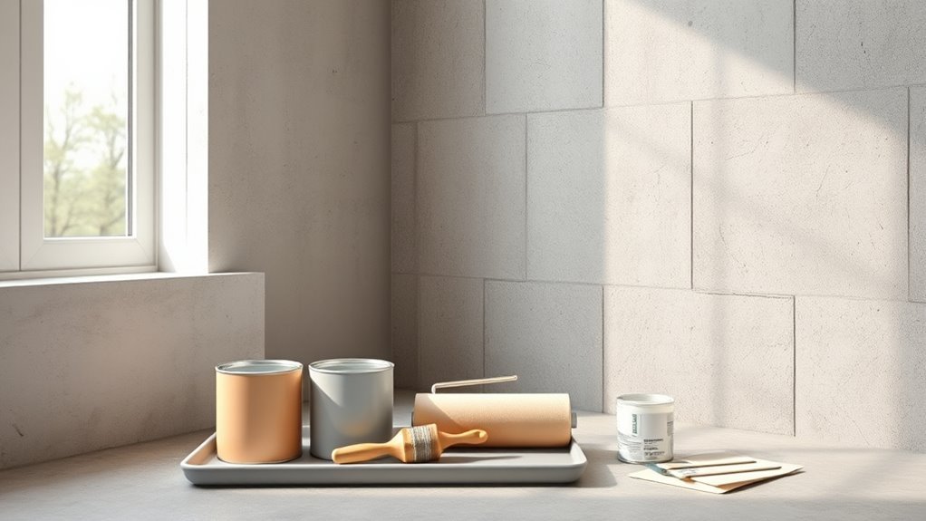 choose concrete paint carefully