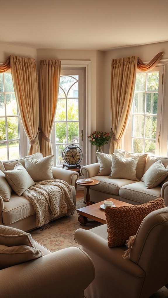 choose cozy welcoming materials