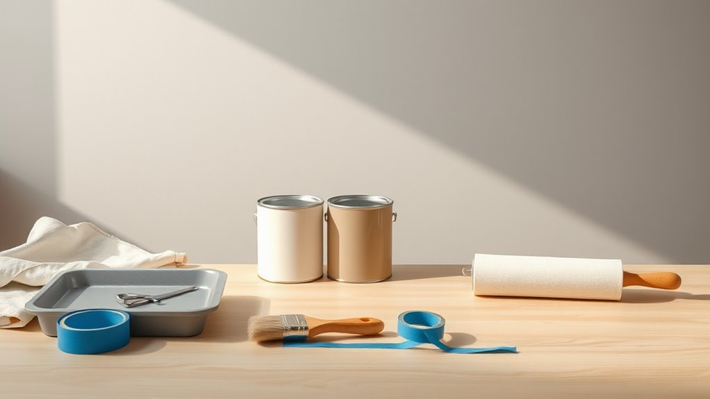 choose paints and tools carefully