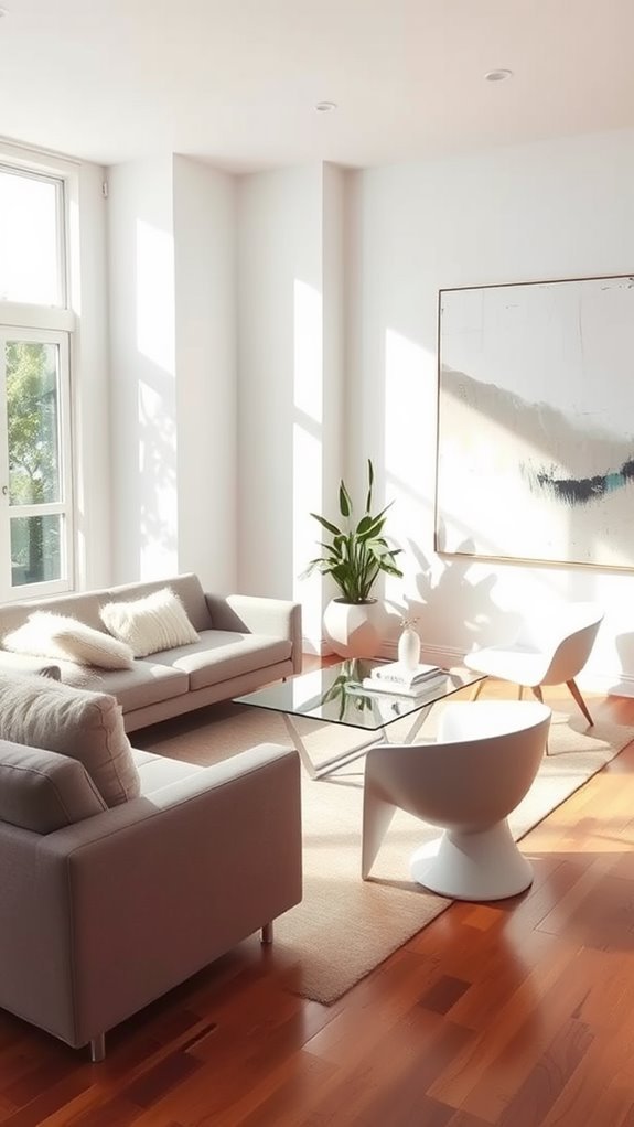 choose simple clean aesthetics