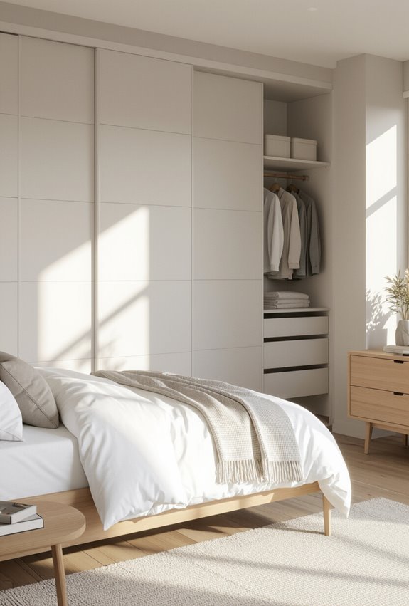 choose sliding mirrored barn doors