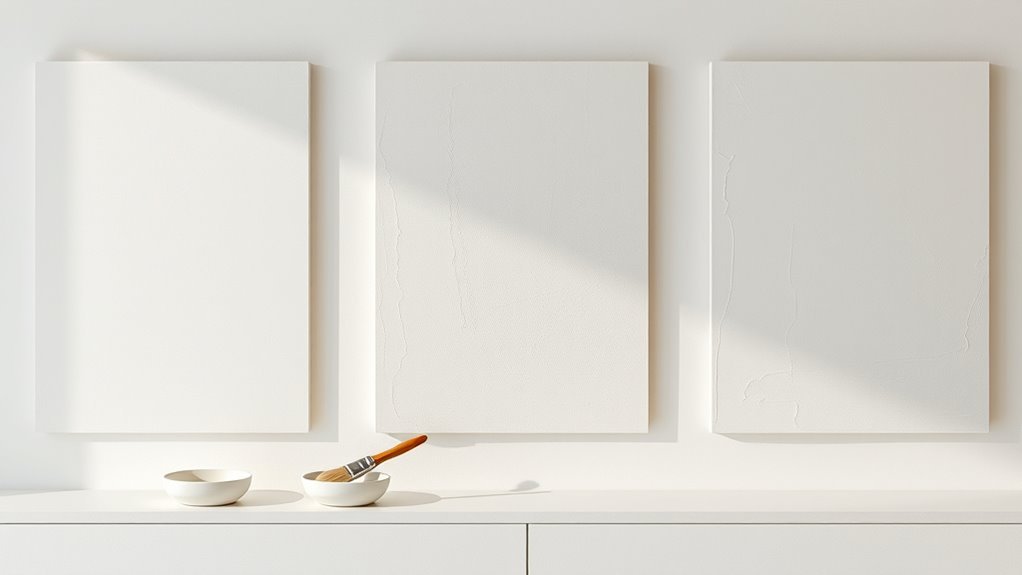 choose smooth absorbent surfaces