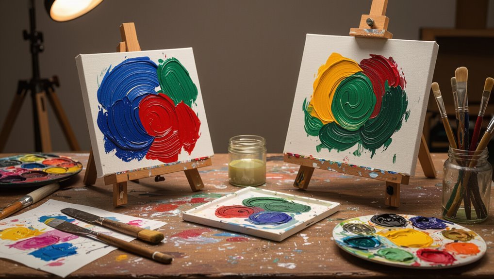choose technique painterly vs sketching