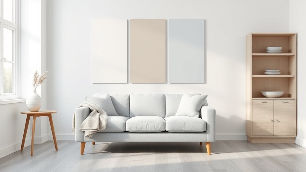 choosing colors for grey floors