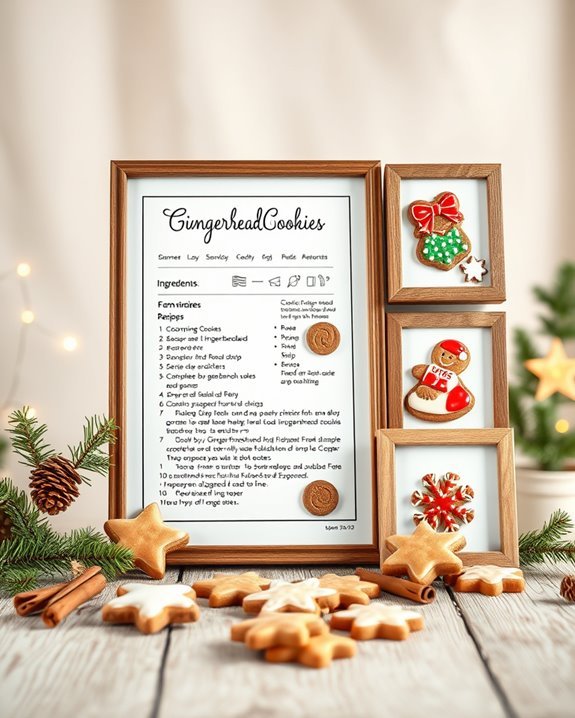 christmas cookie recipe art