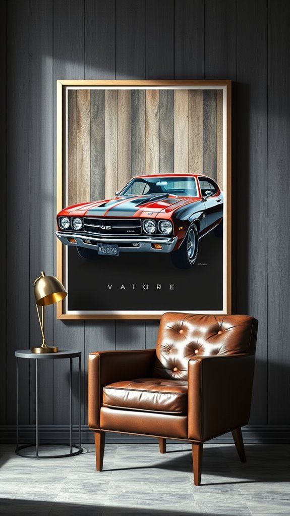 classic car nostalgia art