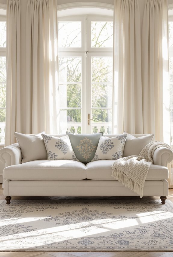 classic european patterned accents