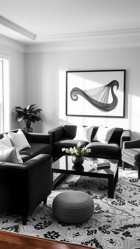 classic monochrome elegance