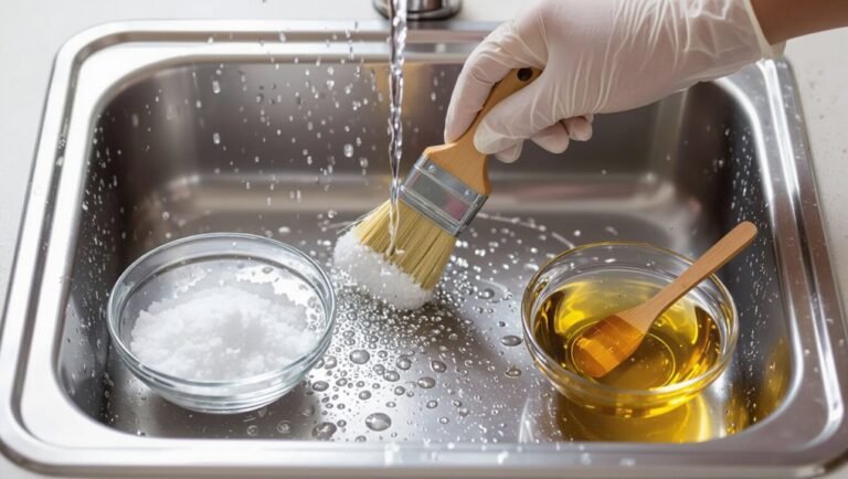 clean brushes without chemicals