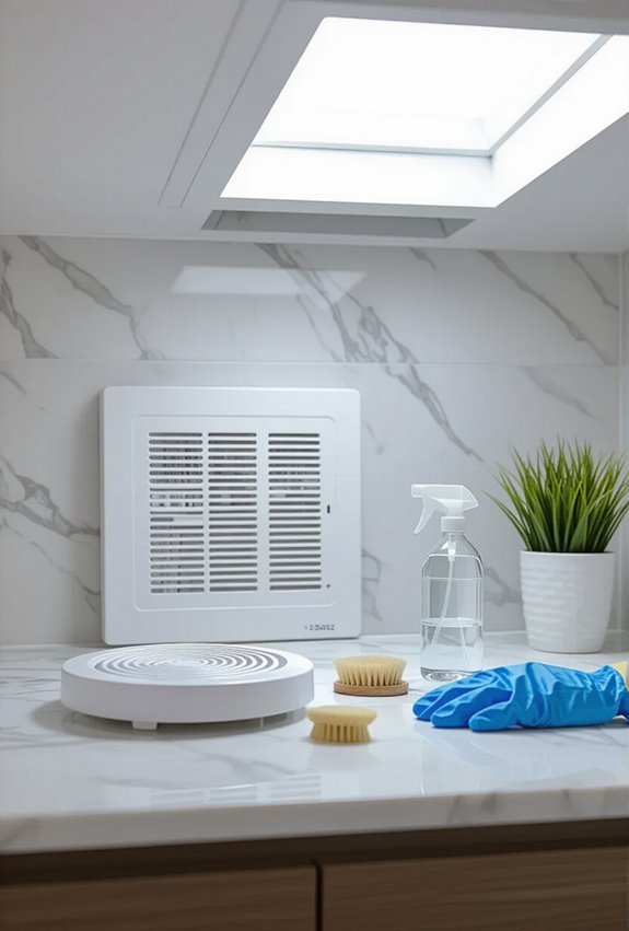 clean fans ducts grilles