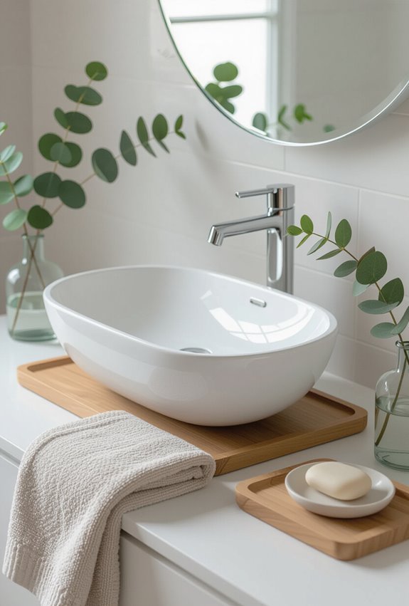 clean lines functional restrained materials
