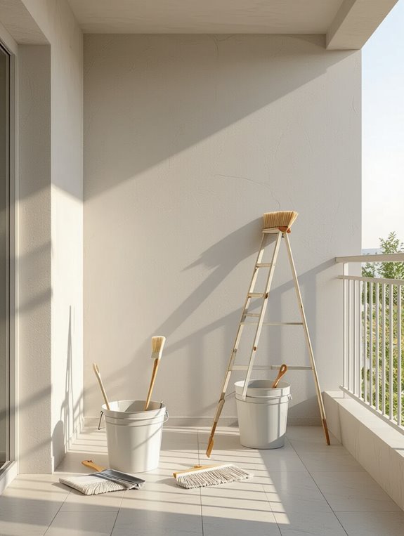 clean repair sand prepare