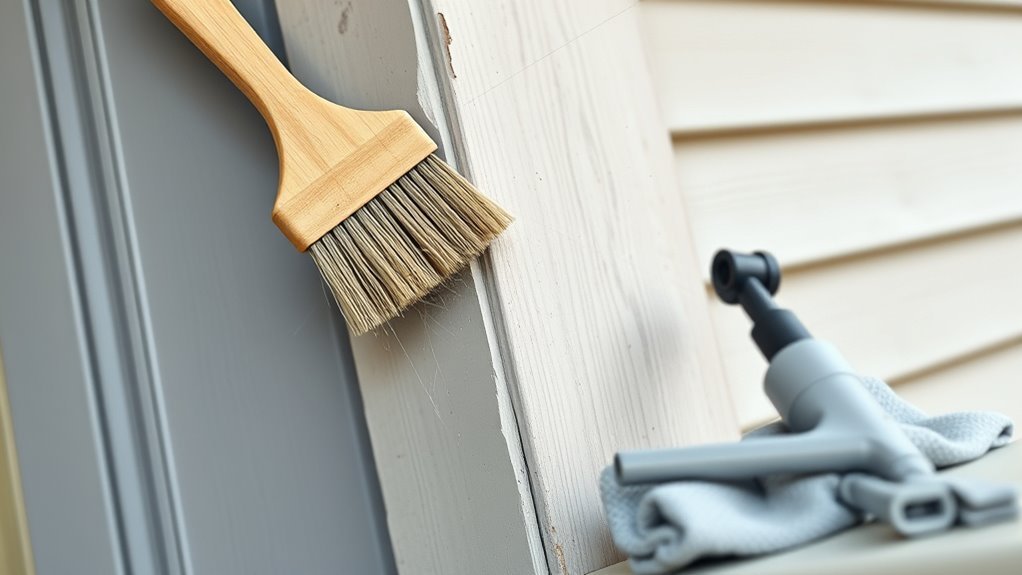 clean surface thoroughly before painting