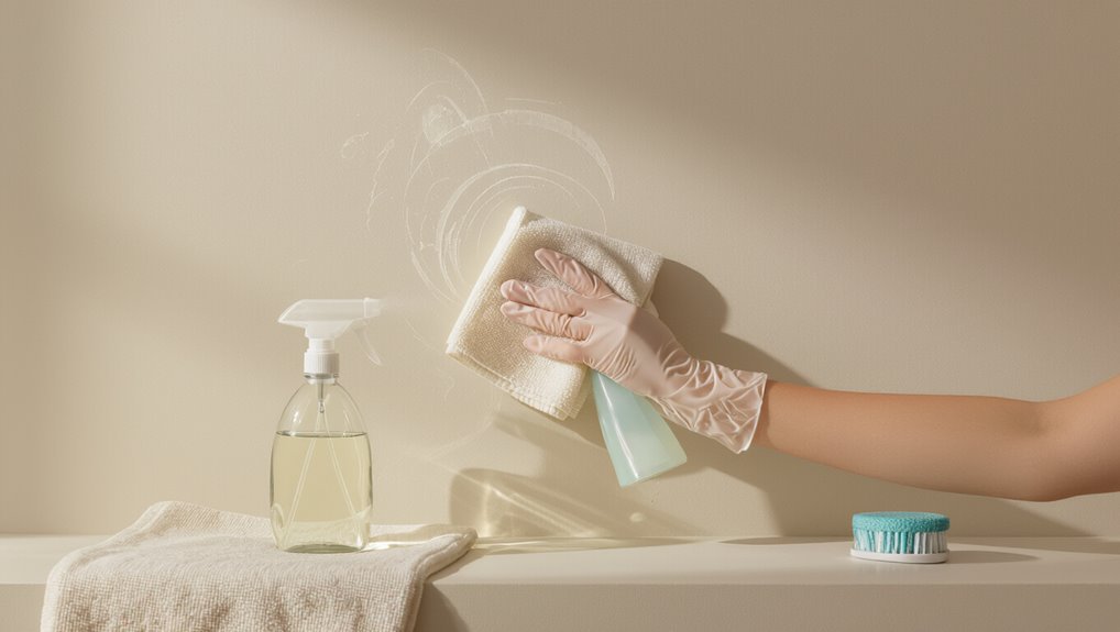 cleaning guide with visuals