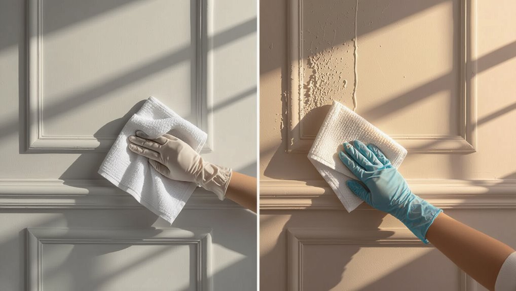 cleaning results success vs damage
