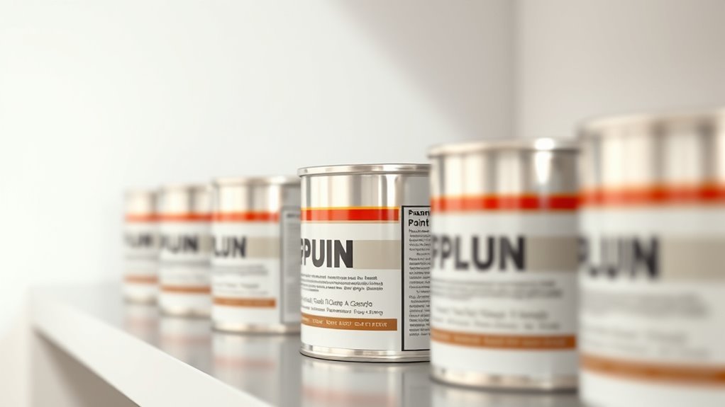 clear labels with essential details