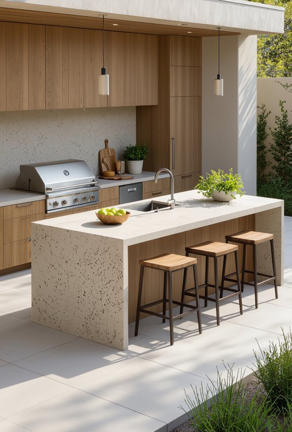 clear zones for effortless entertaining