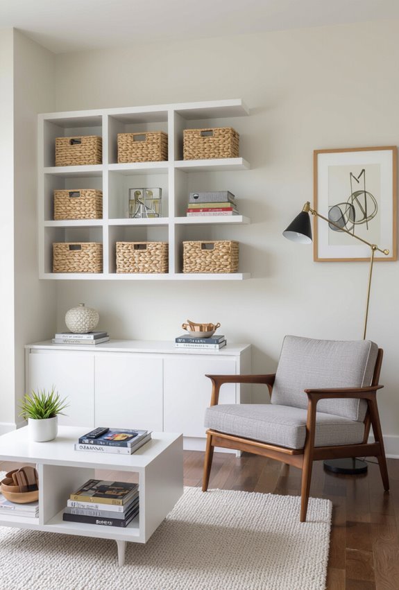 clever compact small item storage