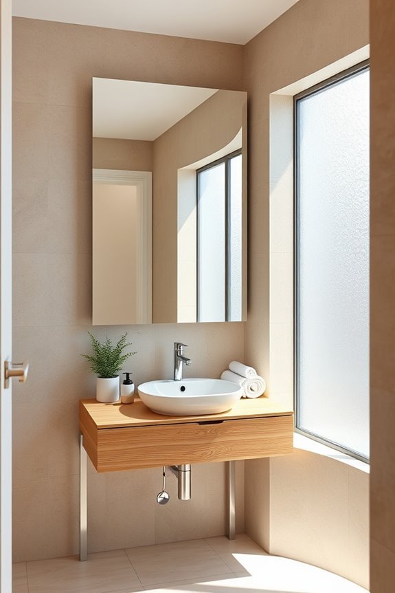clever corner mirror solutions