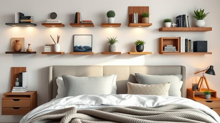clever nightstand storage solutions