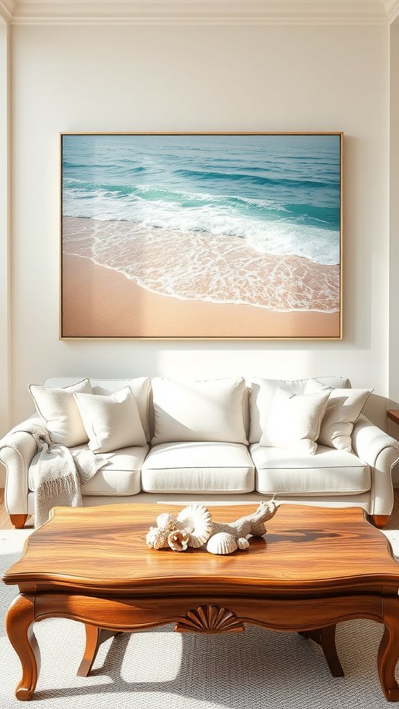 coastal art for serenity