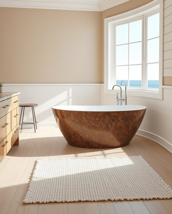 coastal brown granite warmth