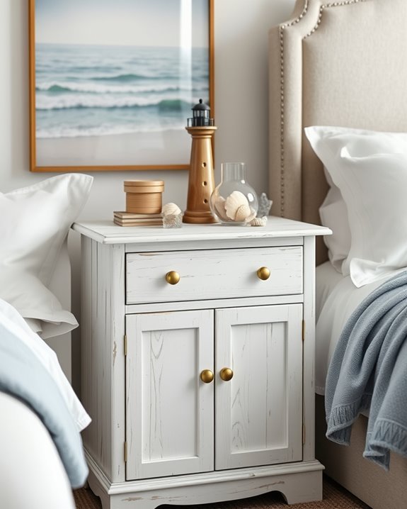 coastal charm bedside cabinet