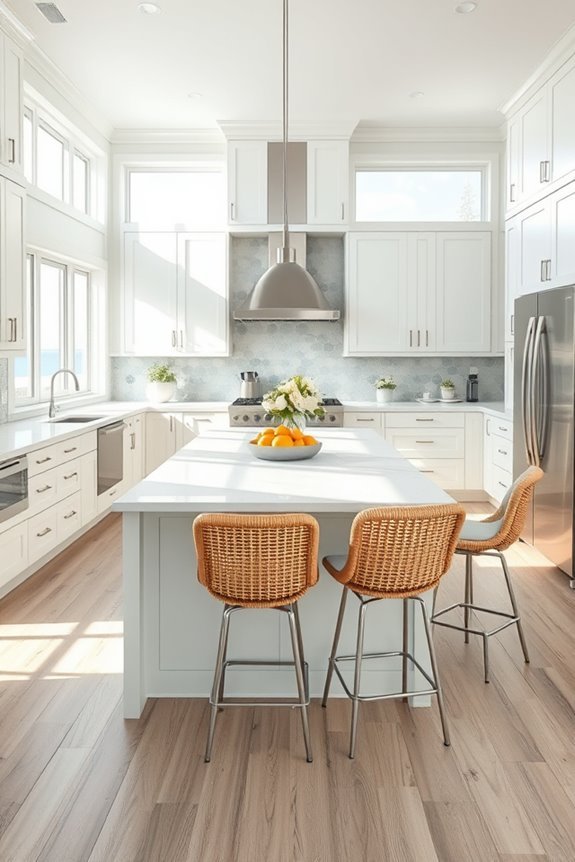 coastal charm kitchen design