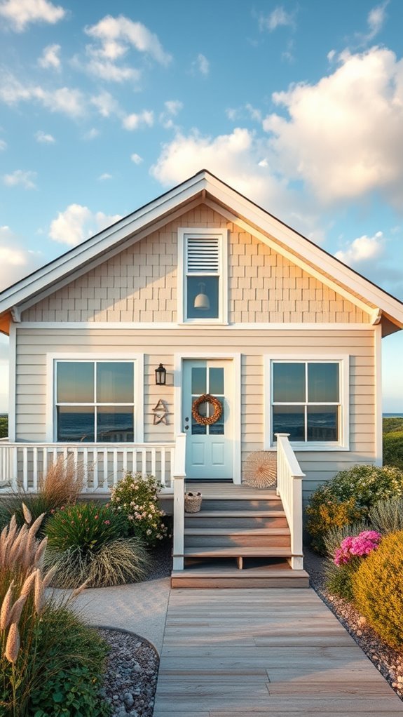 coastal charm through shiplap