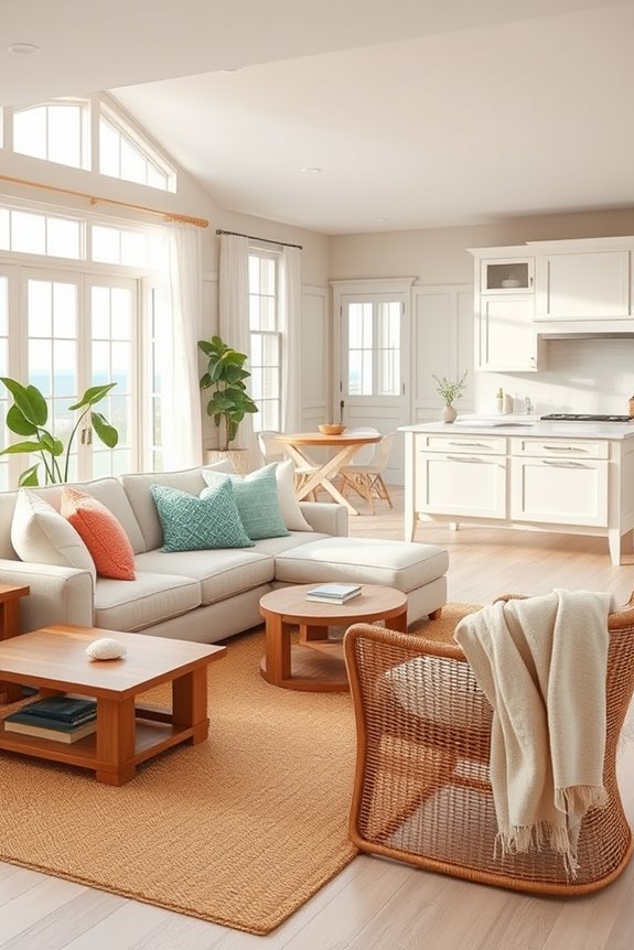 coastal color palette serenity