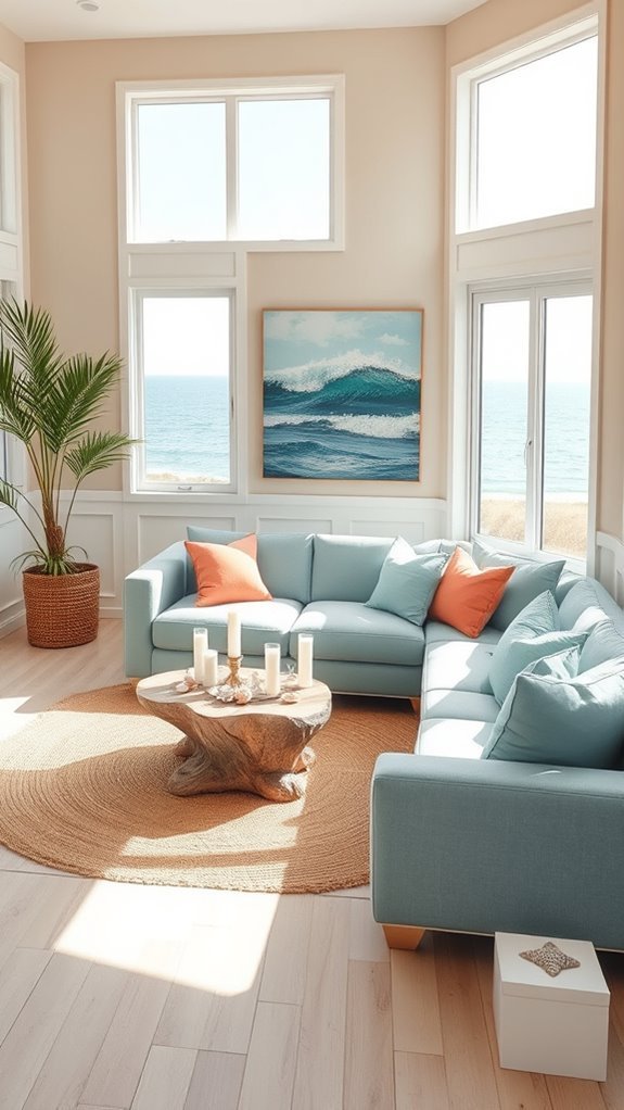 coastal decor for tranquility