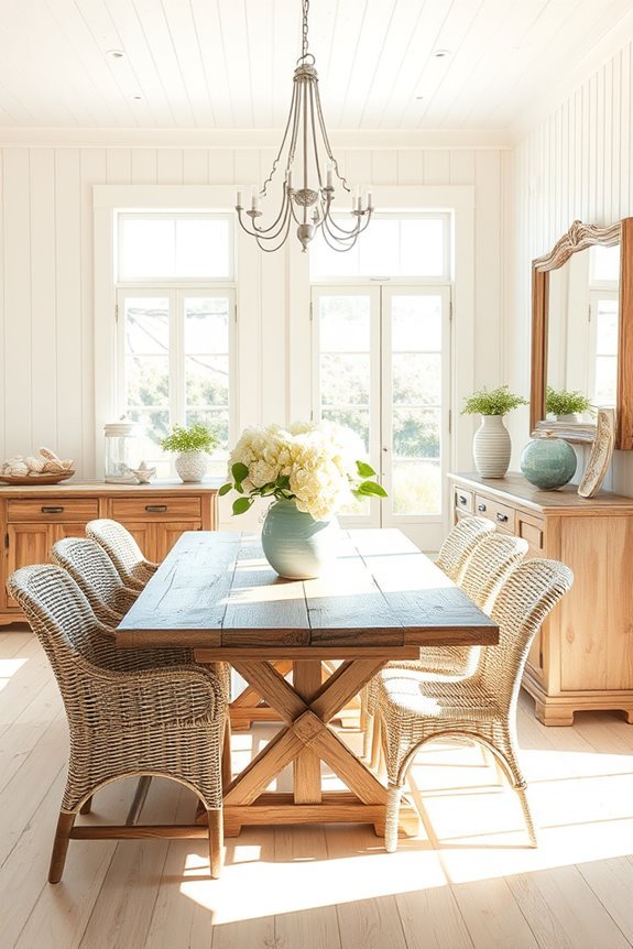 coastal dining room decor