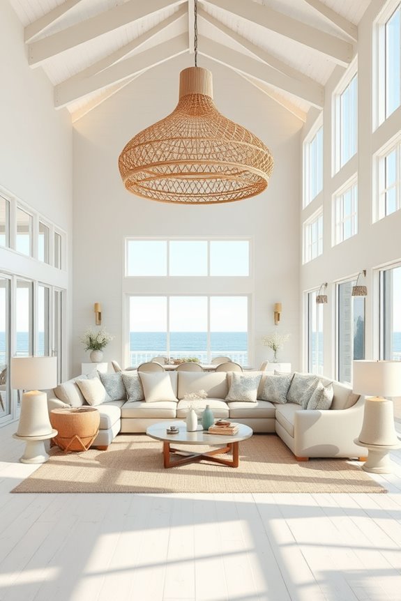 coastal elegance through lighting