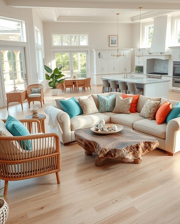 coastal furniture for relaxation