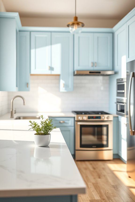 coastal kitchen aesthetic harmony