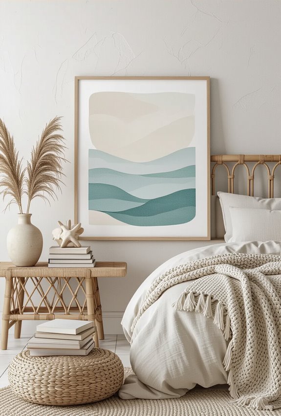 coastal nostalgia through curated prints
