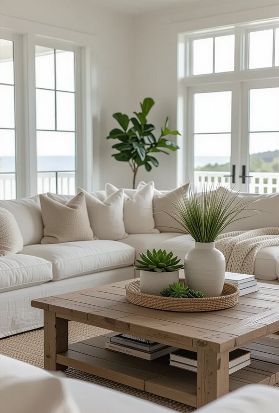 coastal succulents and seagrass