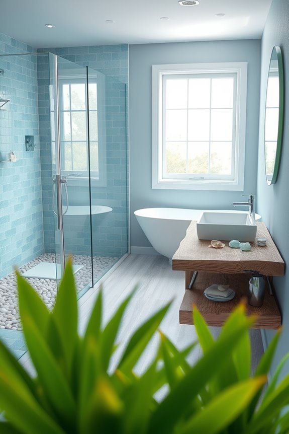 coastal tranquility bathroom retreat