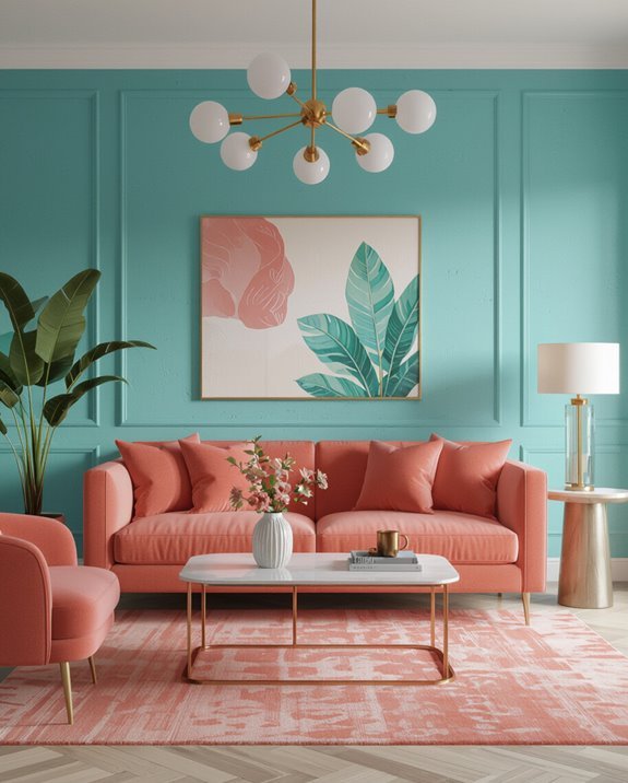 coastal vibes vibrant contrasts