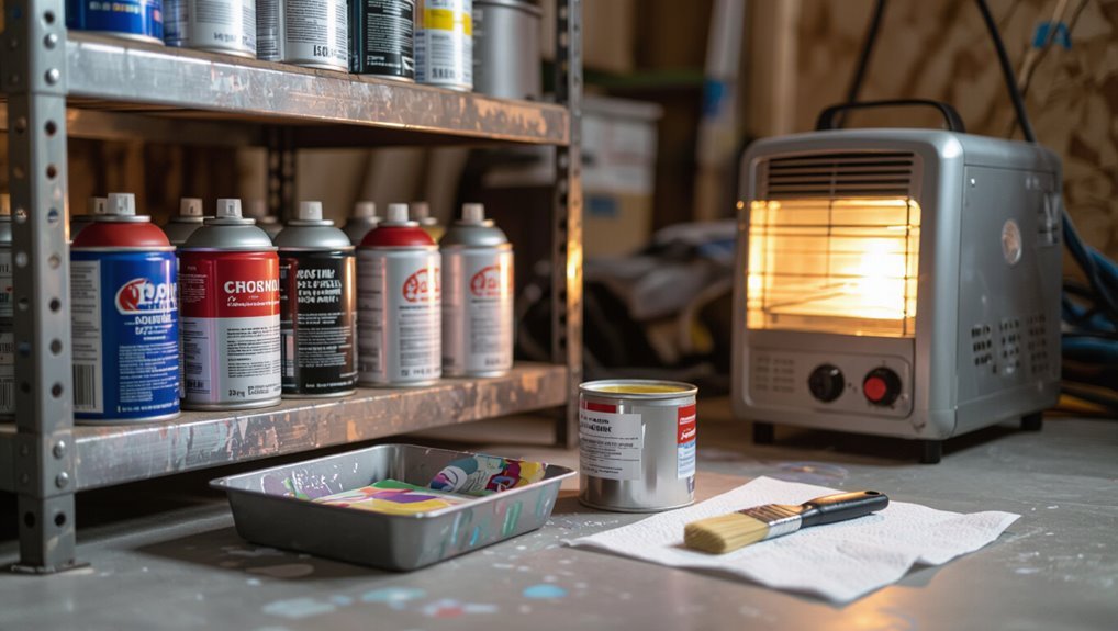 cold weather affects spray paint