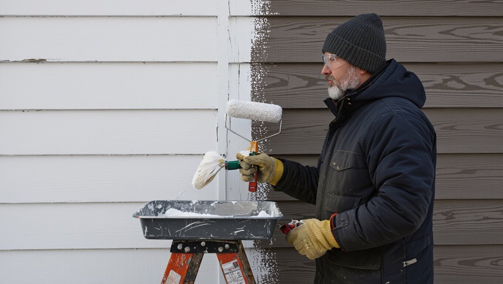 cold weather painting strategies
